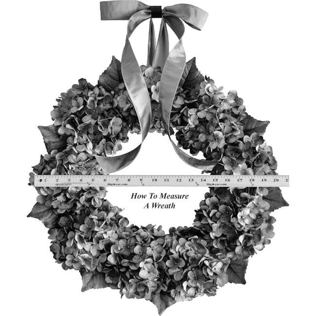 Back Porch Decor, 26 Inches Fall Wreath for Front Door | Fall Outdoor Wreaths | Hydrangea Wreaths for Front Door Window Wall Wedding Farmhouse Festival Decor Farmhouse(16 inches)